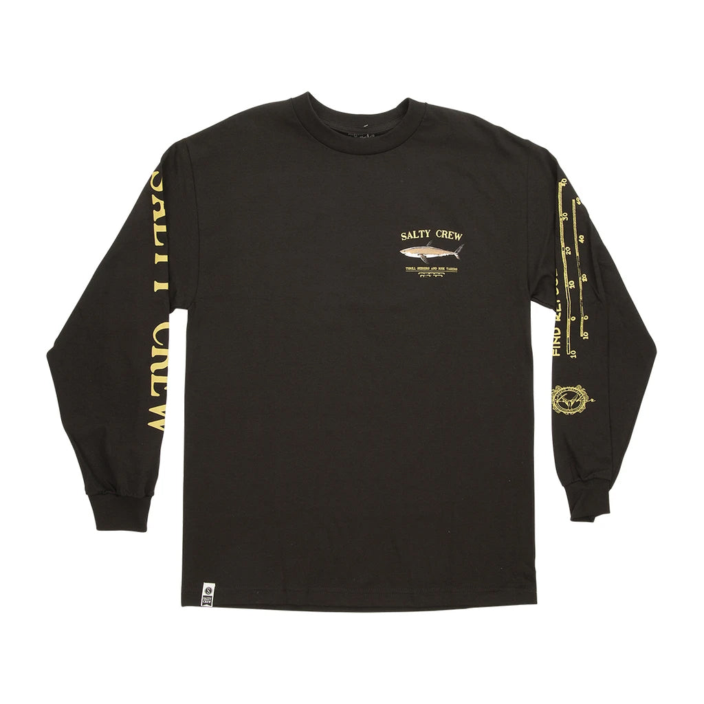 Salty Crew Bruce L/S Tee Black L