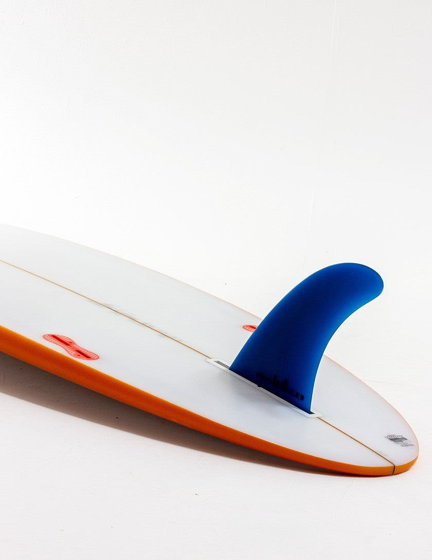 FCS 2 Single PG Longboard Fin Navy 7in