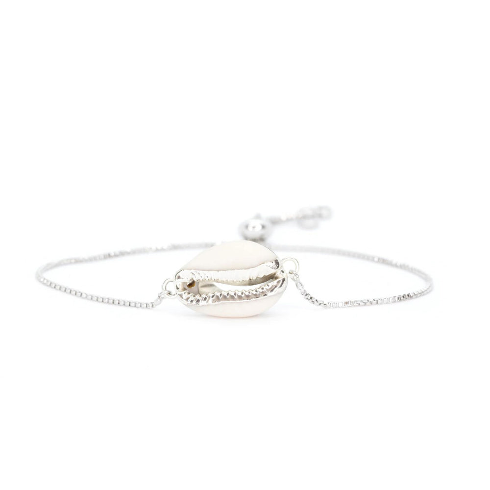 Salty Cali Puka Bolo Bracelet Silver OS