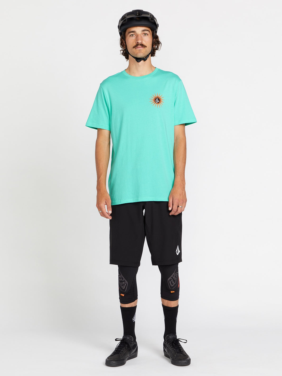 VOLCOM SCORCHO FTY SS TEE DTA-DUSTY AQUA M