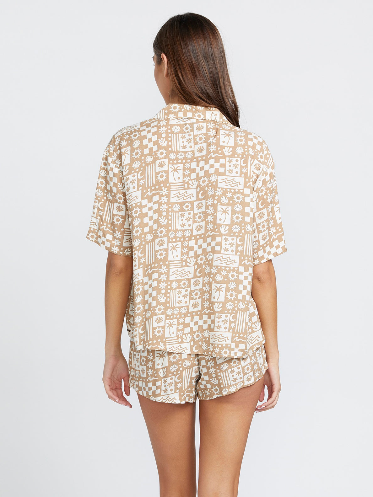 VOLCOM SUNNY DAZE SS MOC-MOCHA XL