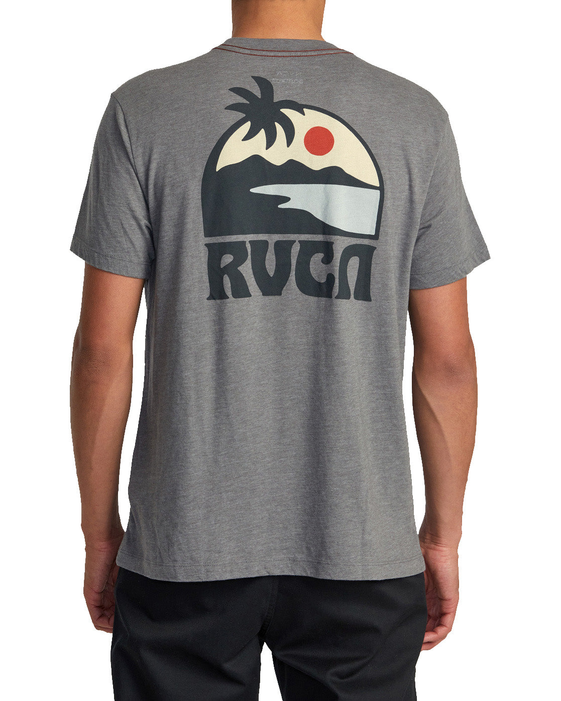 RVCA SUNDWOWNER M TEES SMK M