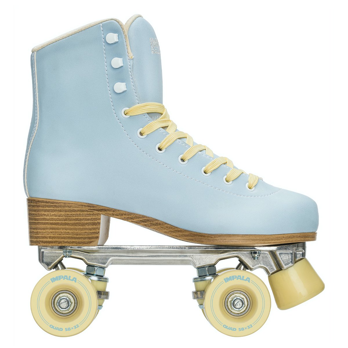 Impala Sidewalk Womens Roller Skates SkyBlue/Yellow 6