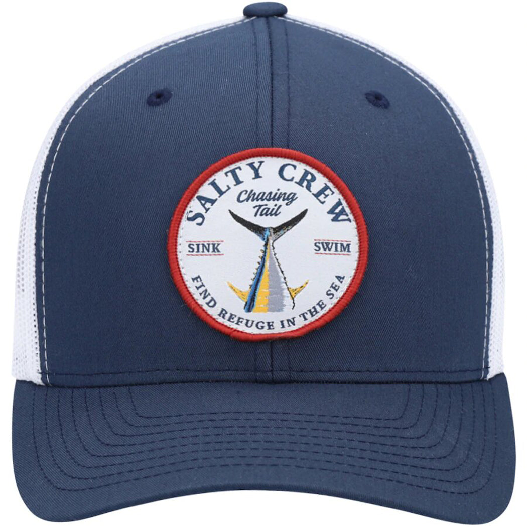 Salty Crew Bottom Dweller Retro Trucker Navy/White OS