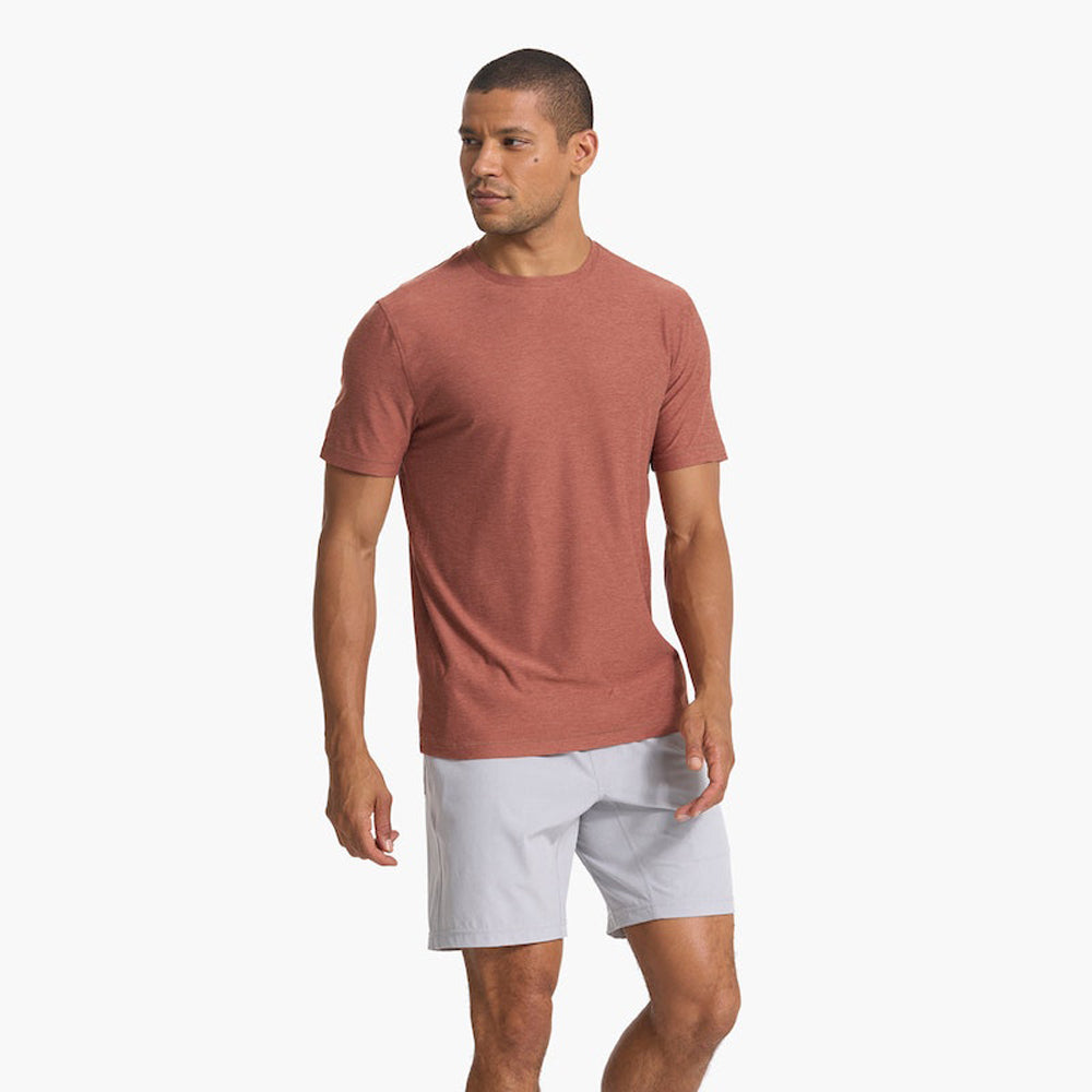 Vuori Strato SS Tech Tee HCO-CopperHeather XL