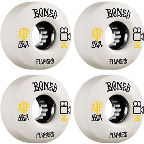 Bones Filmers Skateboard Wheels WHT 60mm