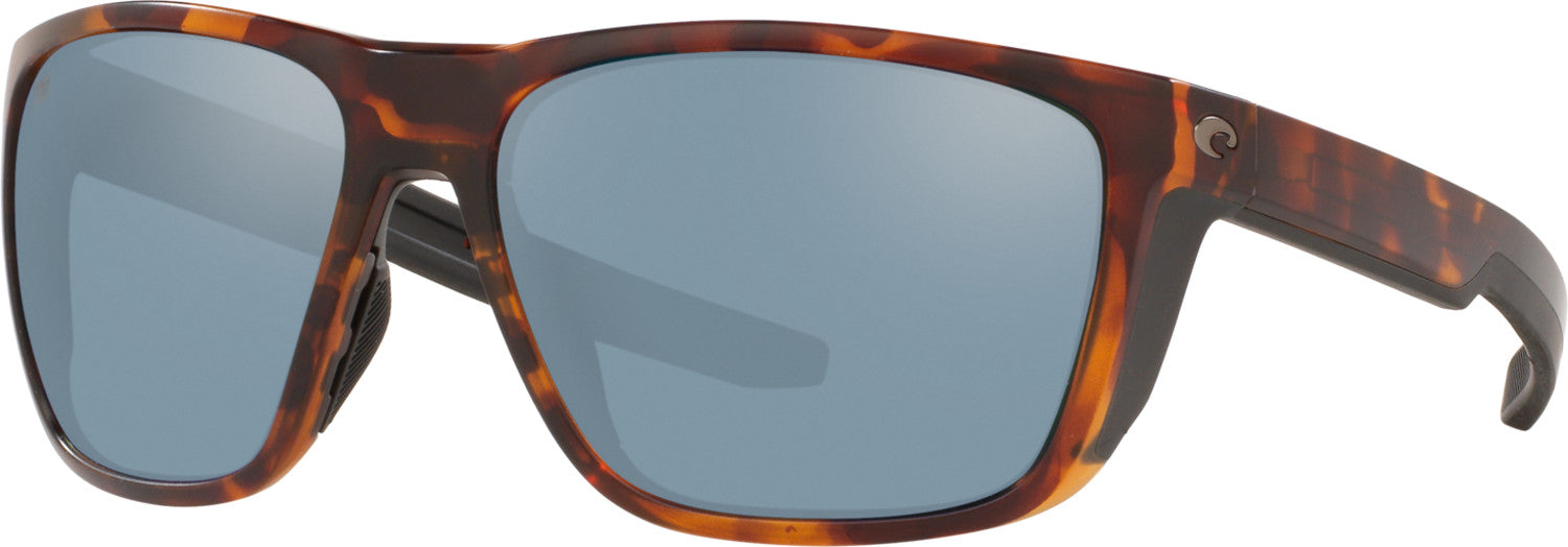 Costa Del Mar Ferg Polarized Sunglasses MatteTortoise GraySilverMirror 580P
