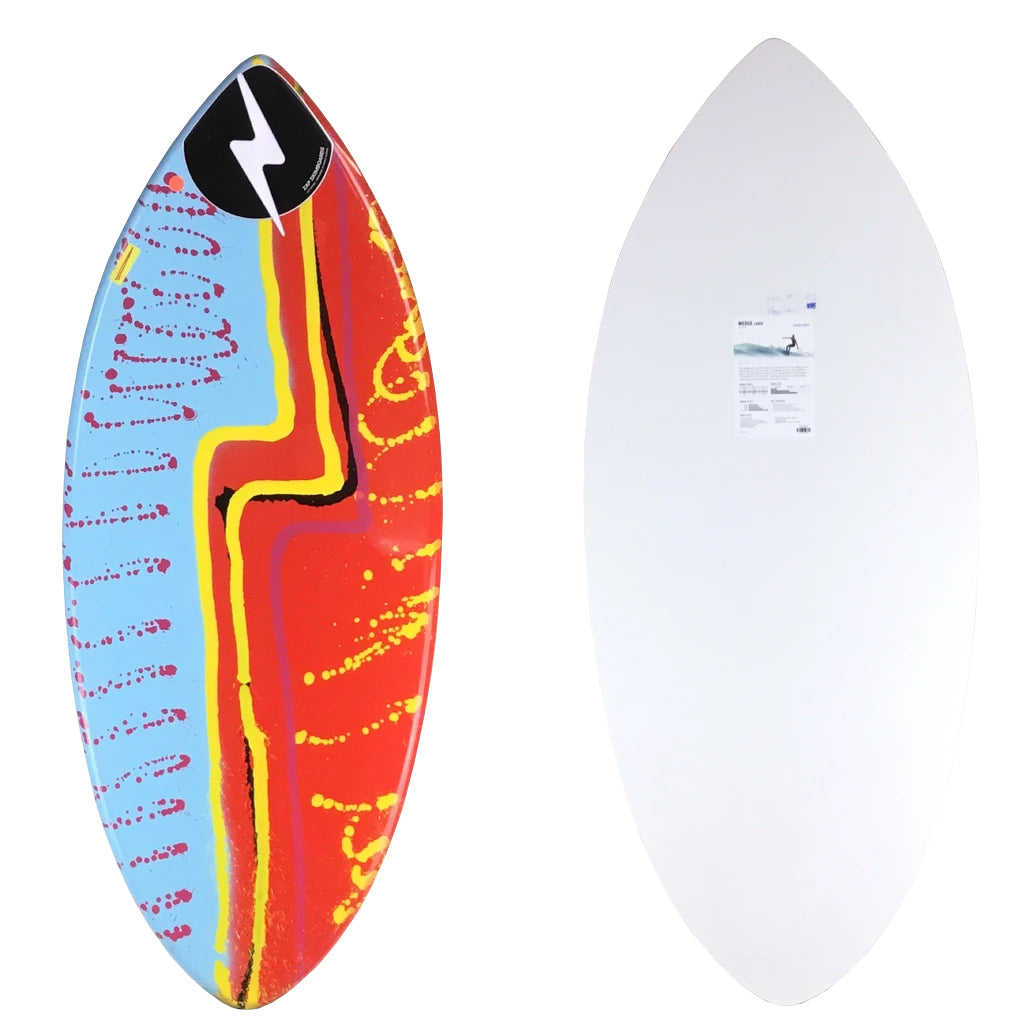 Zap Wedge w/ Airbrush Art Skimboard