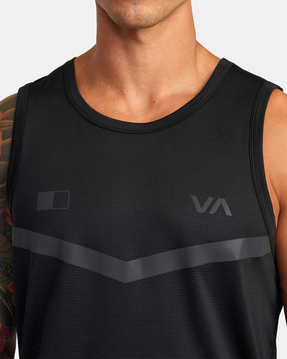 RVCA Runner Tank BLK S