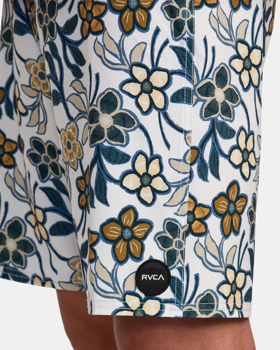 RVCA VA Print Trunk SLB-Silver Beach 34