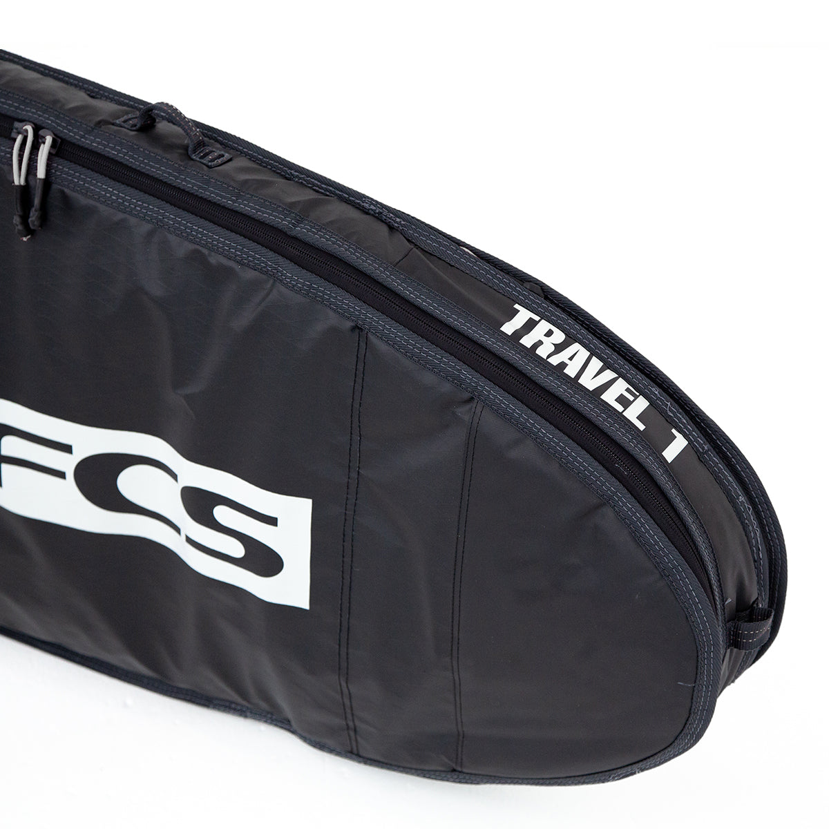 FCS Travel 1 Longboard Boardbag Black-Grey 9ft2in