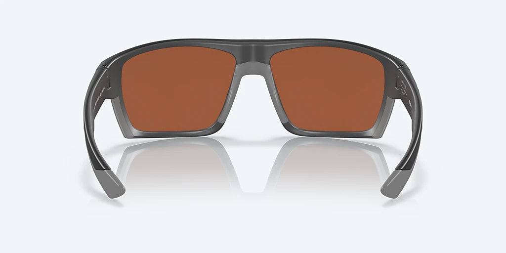 Costa Del Mar Bloke Sunglasses Matte Black Green Mirror 580G