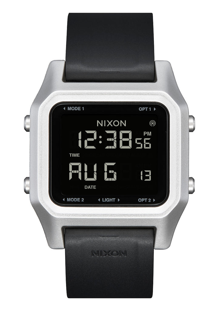 Nixon The Staple Watch 625-Silver-Black