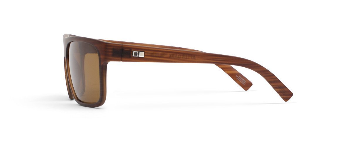 Otis After Dark LIT Polarized Sunglasses Woodland Matte Brown Square