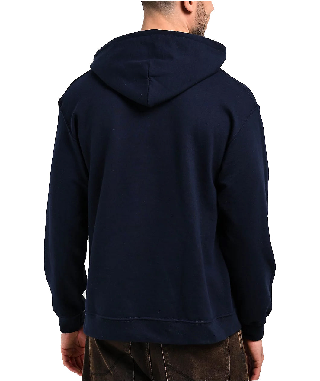 Thrasher Mens Cover Logo Hoodie Navy M
