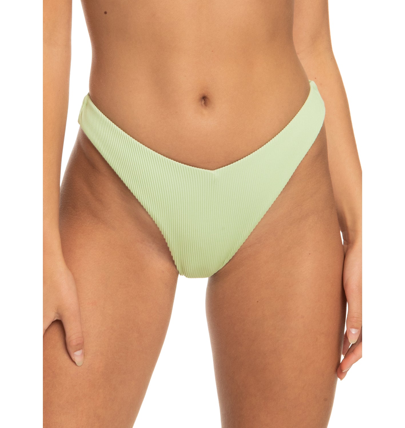 Roxy Love Rib High Leg Cheeky Bikini Bottom GCY0 L