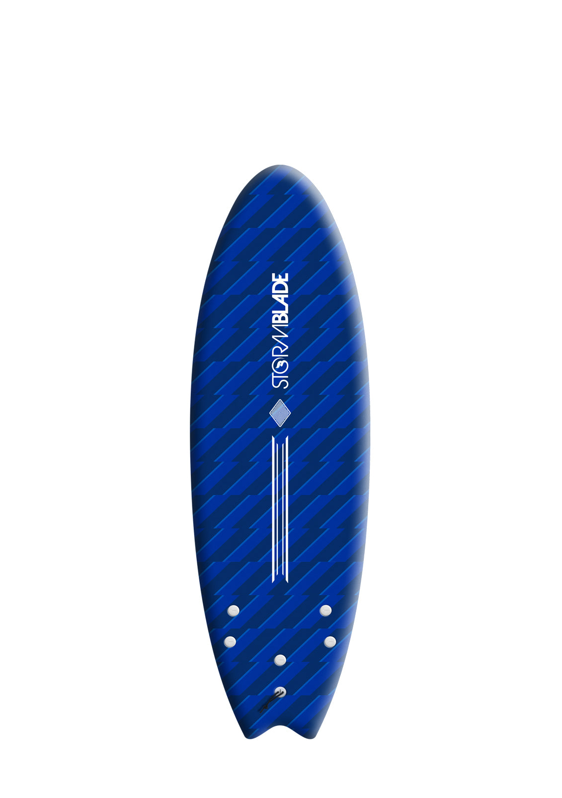 Storm Blade Swallow Tail Surfboard Blizzard Navy 6ft0in