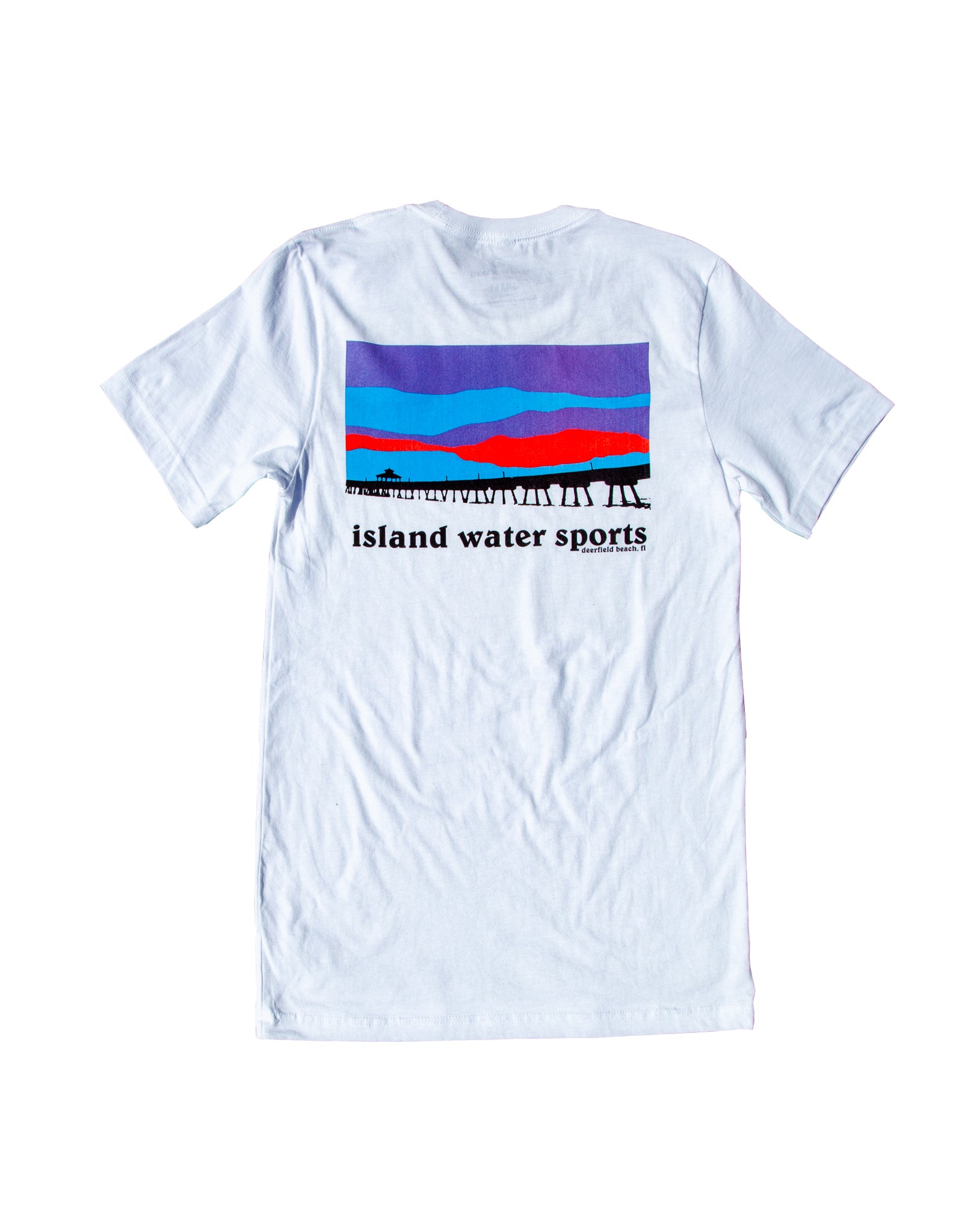 Island Water Sports Pier-6 S/S Tee White XXXL