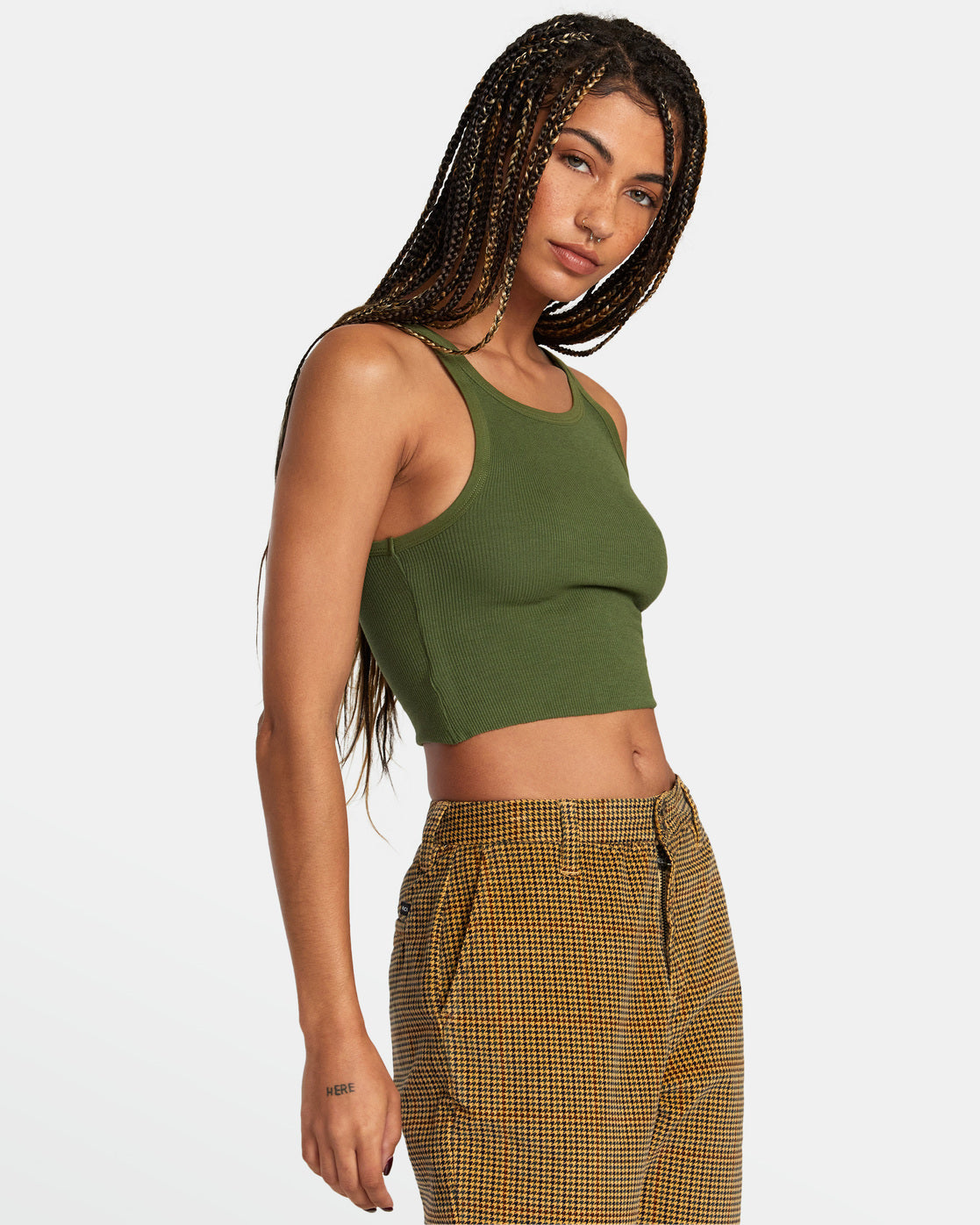 RVCA Slide Tank Top GQQ0 L