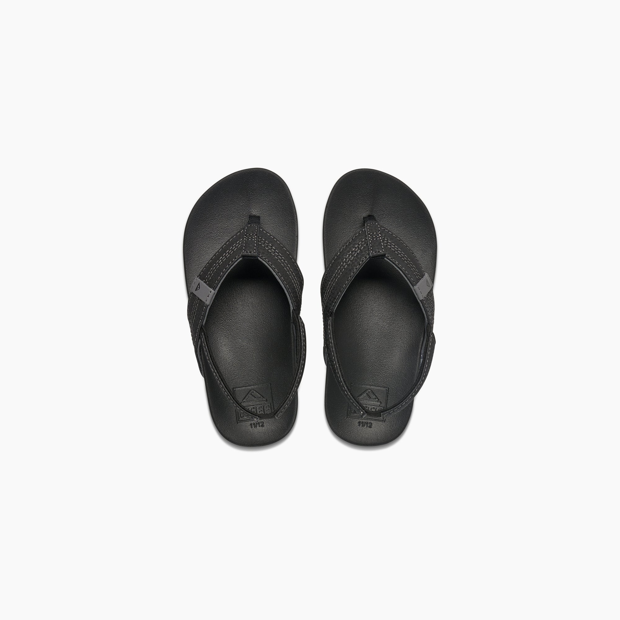 Reef Little Cushion Phantom Boys Sandal Black 6 C