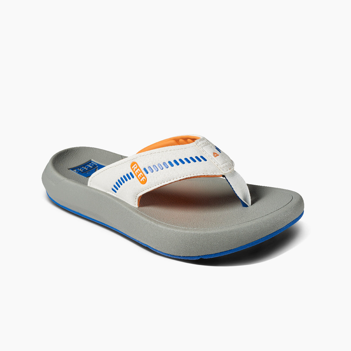 Reef Swellsole Cruiser Mens Sandal Blue-White-Orange 12