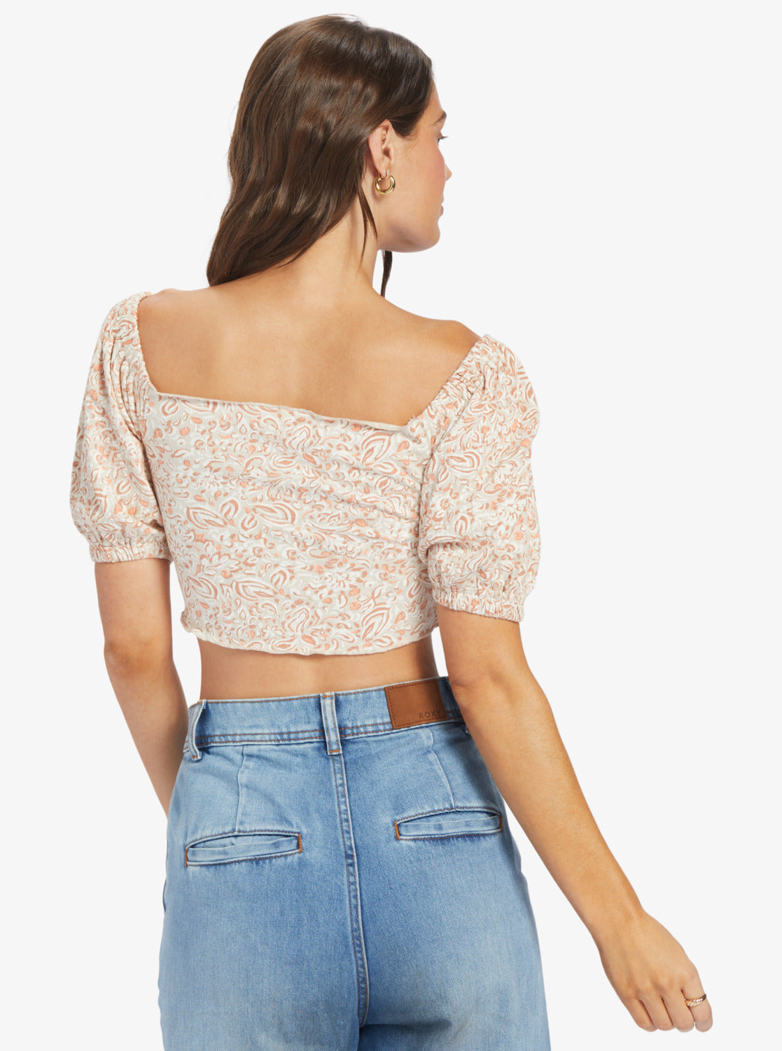 Roxy Flirty Walk Printed Top TEH6 S