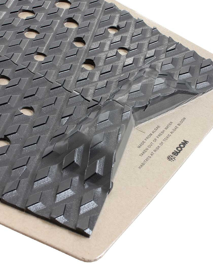 Firewire Surfboards Rob Machado Go Pad Traction 4 Piece Charcoal-Black