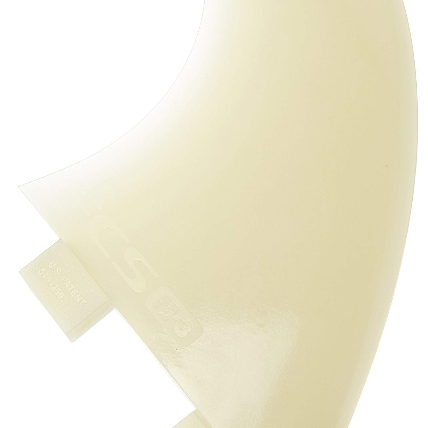FCS M7 Natural Glass Flex Tri-Fin Set L