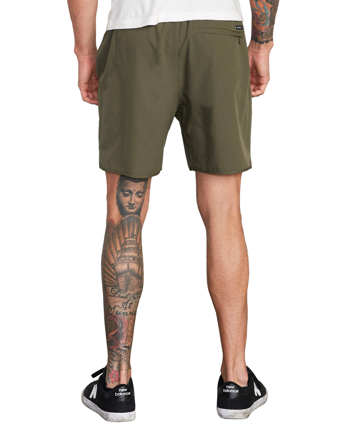 RVCA Yogger IV Short OLV-Olive XXL