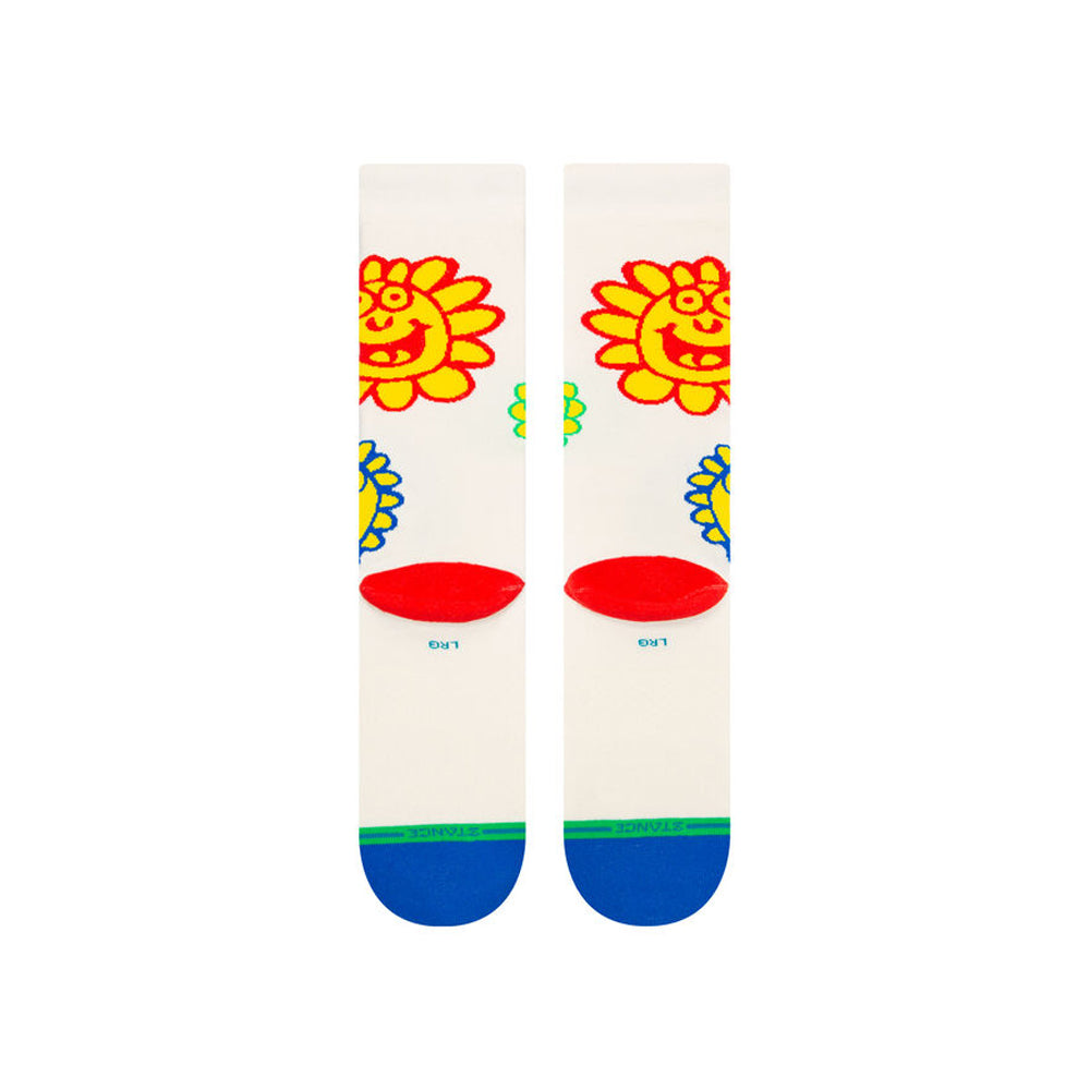 Stance Happy Fields Crew Socks OFW L