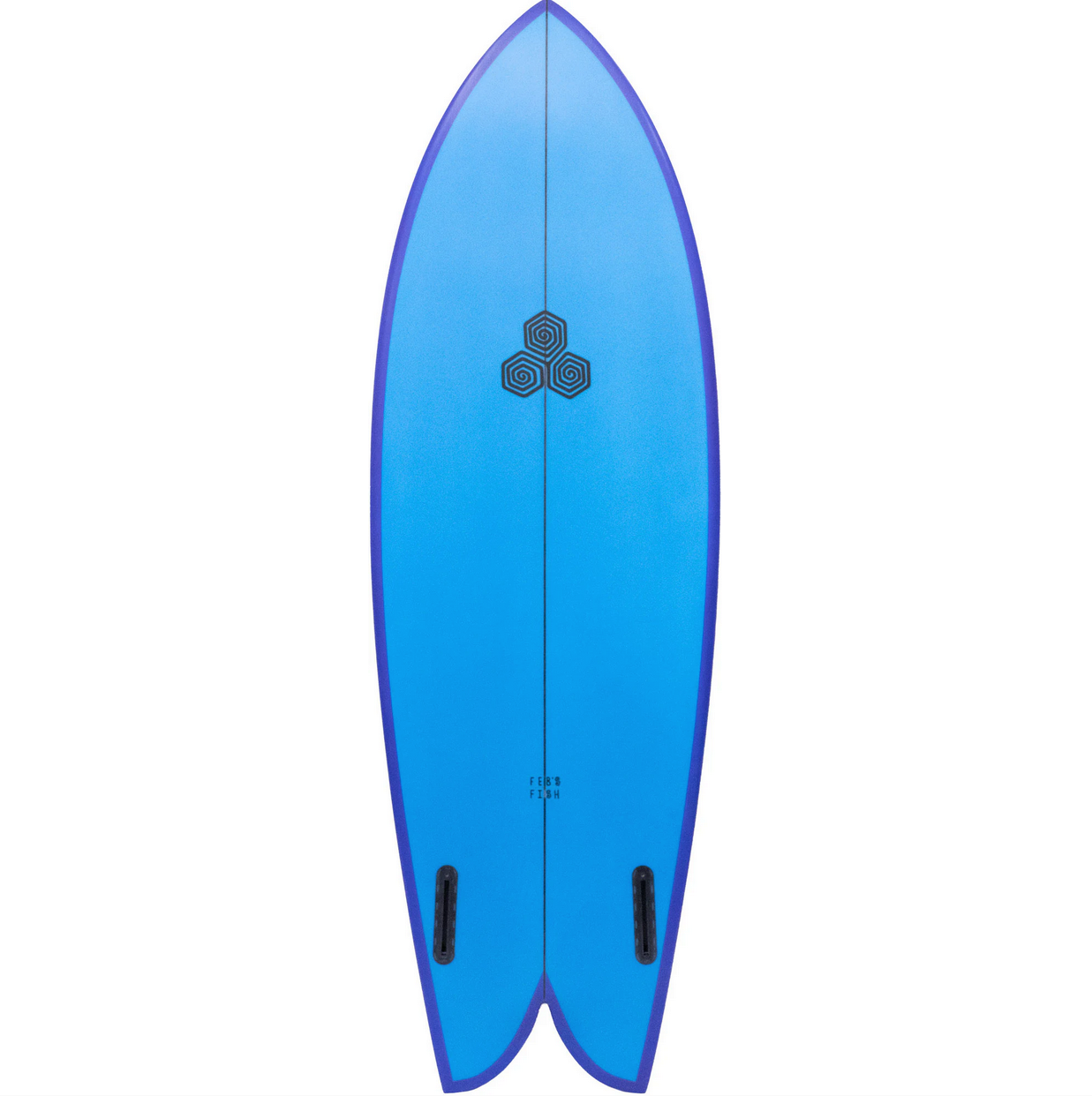 Channel Islands Surfboards Feb Fish Blue/Purple 5ft5in Futures