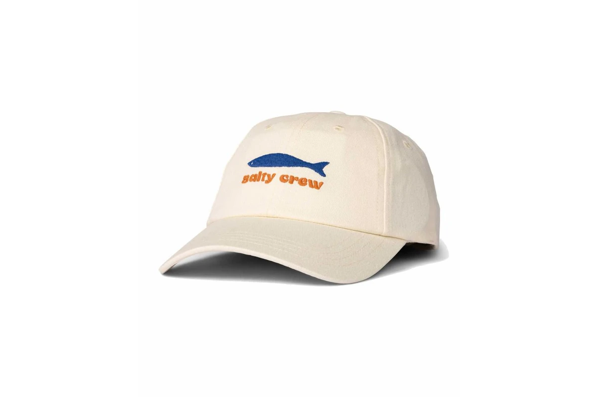 SALTY CREW FRESH CATCH DAD HAT Off White 1Sz