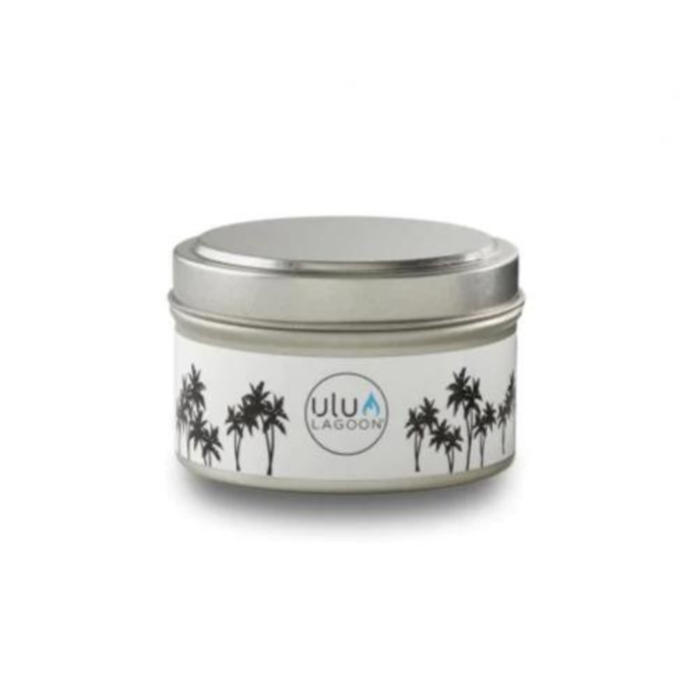 Ulu Lagoon 6oz Travel Tin Candle BlackPalms 6oz