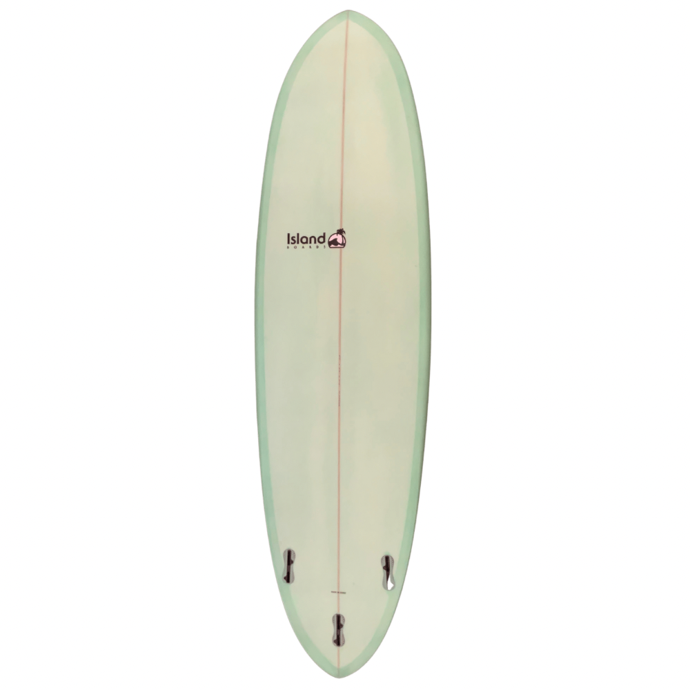 Island Boards Funshape Coke Bottle Green 6ft10in