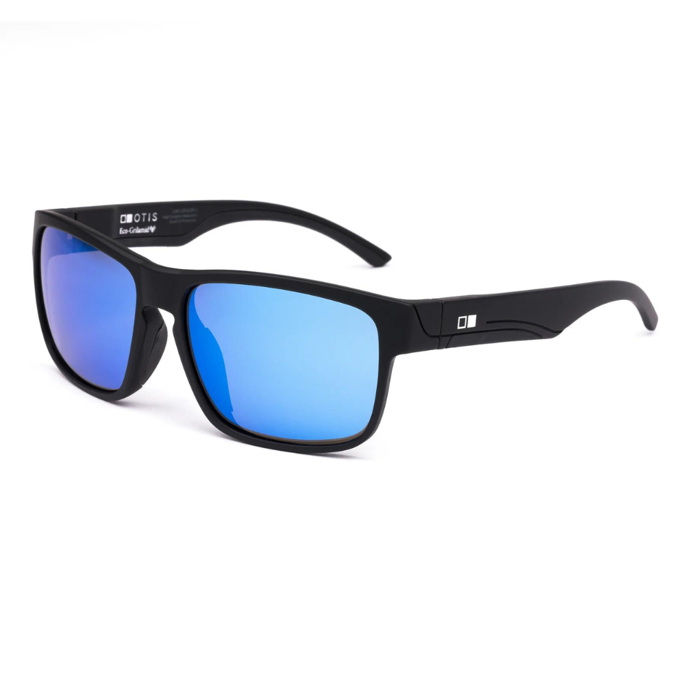 Otis Rambler Sport Polarized Sunglasses MatteBlack MirrorBlue