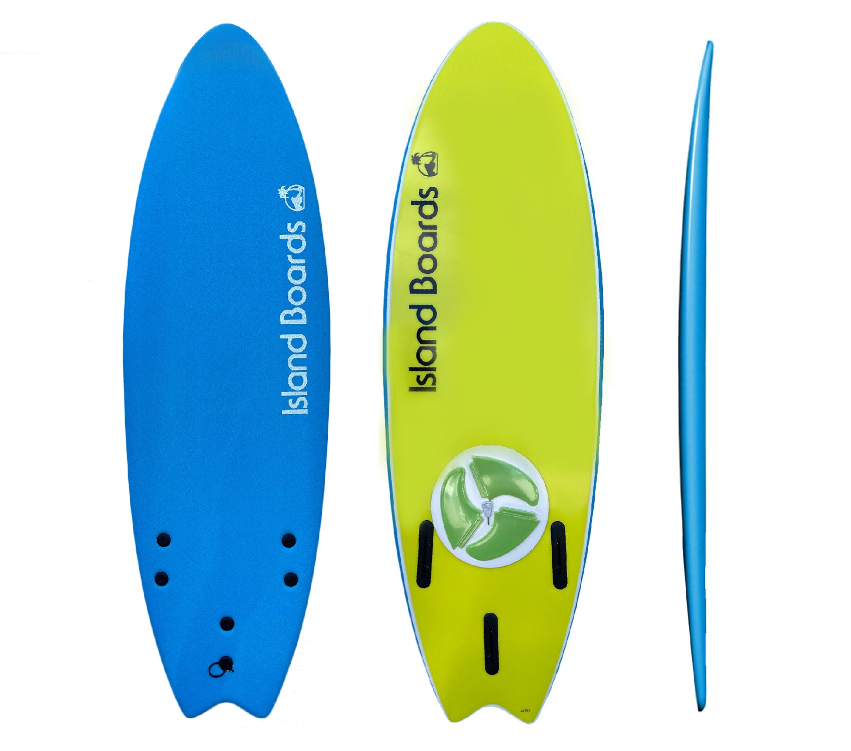 Island Water Sports Swallow Tail Softtop Surfboard