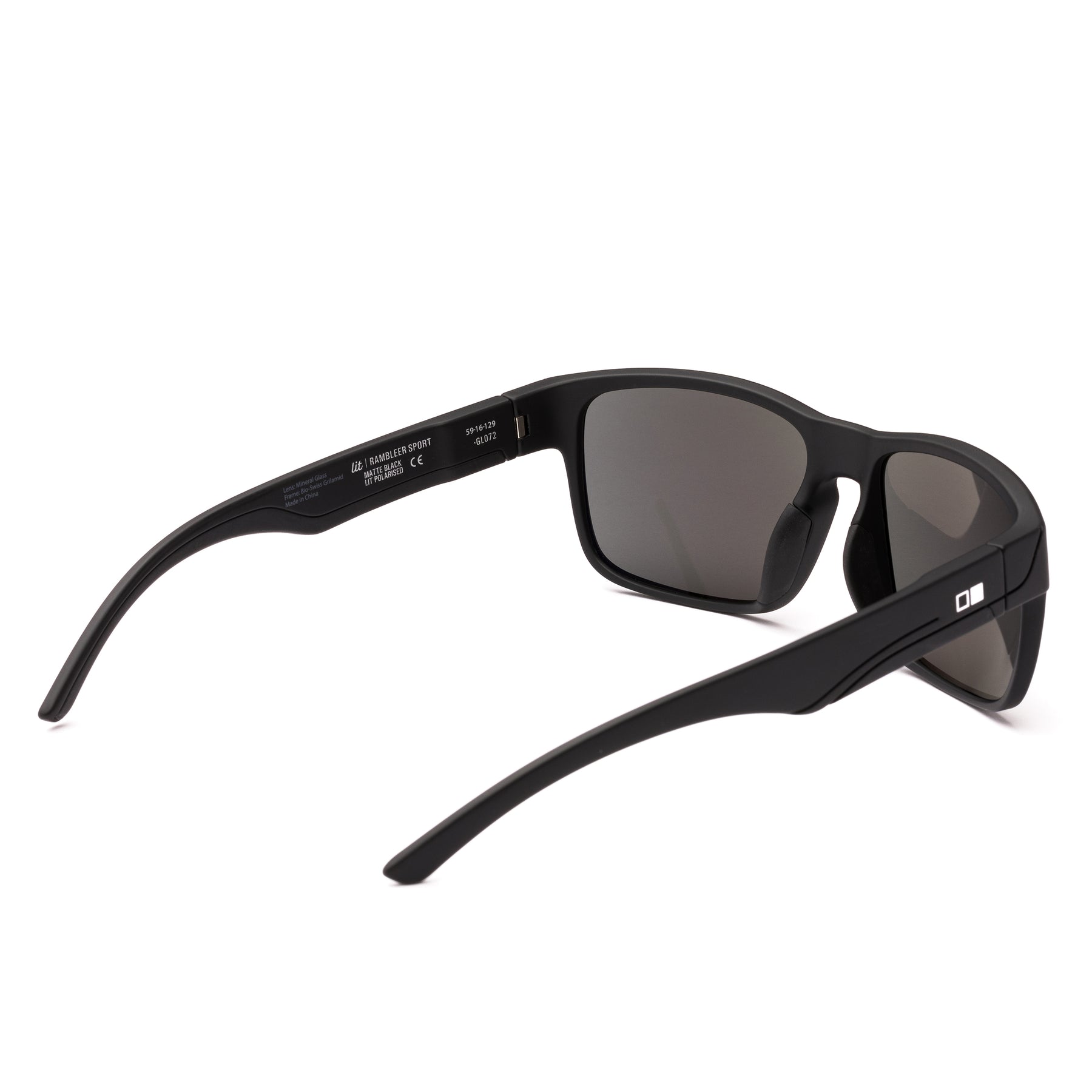 Otis Rambler Sport X Sunglass MatteBlack LITGrey Square