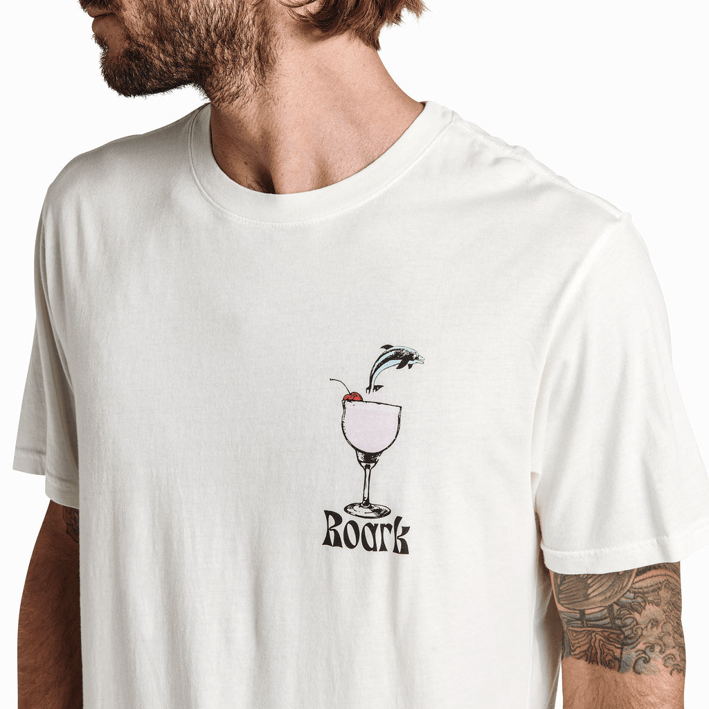 Roark Taste Of Tahiti SS Shirt White S