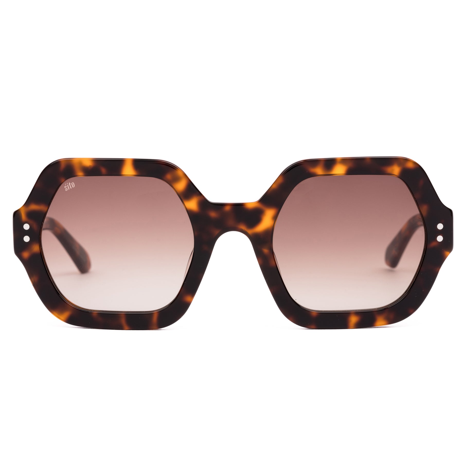 Sito Foxy Sunglasses HoneyTort RosewoodGradient