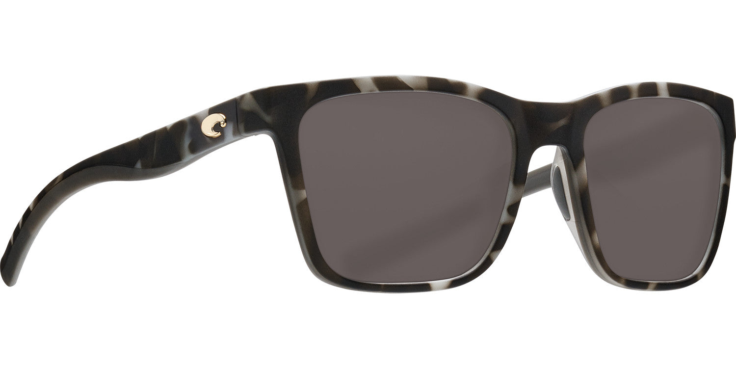 Costa Del Mar Panga Sunglasses MatteGrayTort Gray 580P