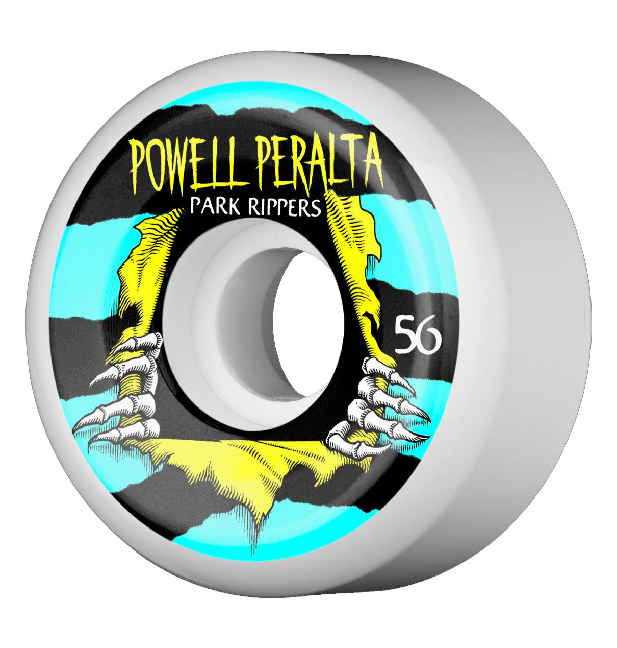 Powell Peralta Park Ripper II Wheels White 56mm