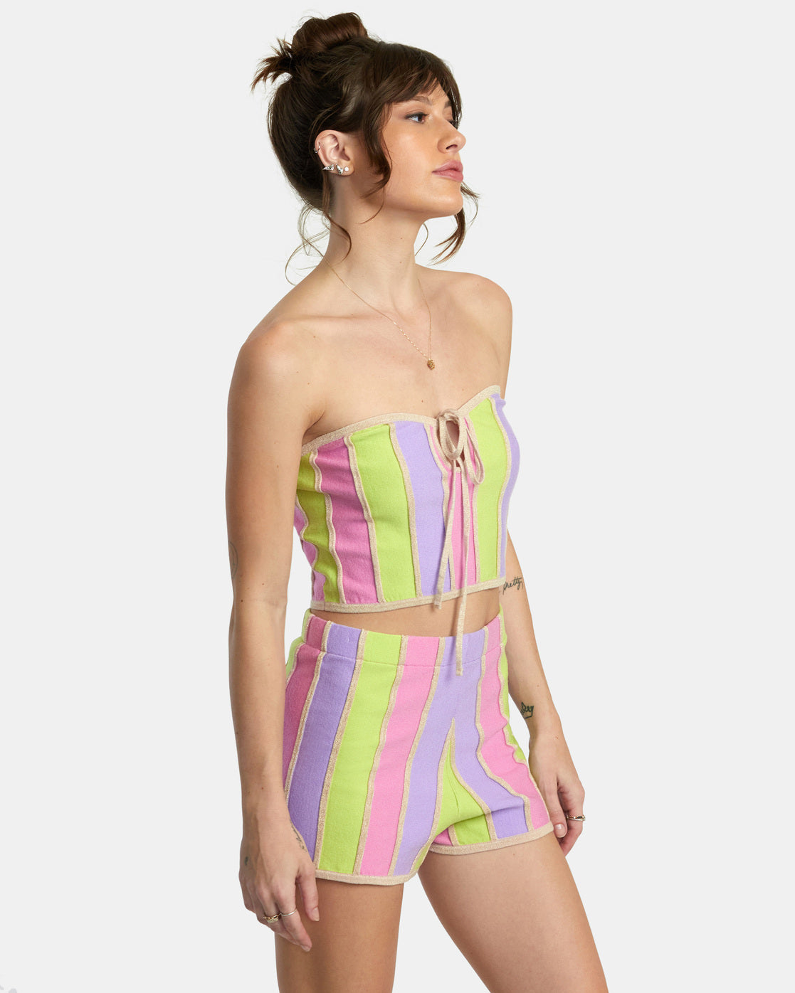 RVCA Upswing Sweater Top MUL-Multi L