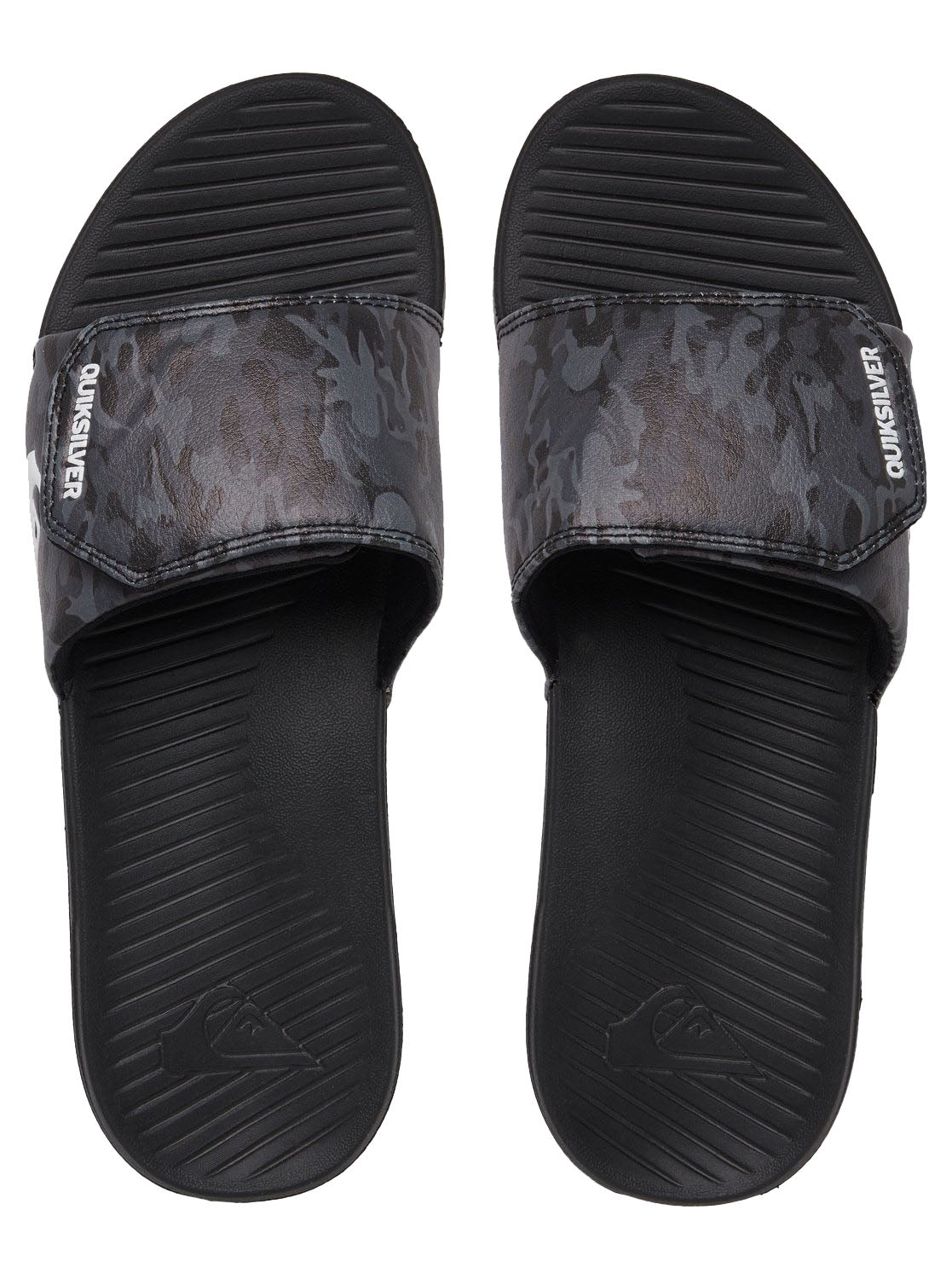 Quiksilver Bright Coast Adjust Mens Sandal XSKK-Grey-Black-Black 7