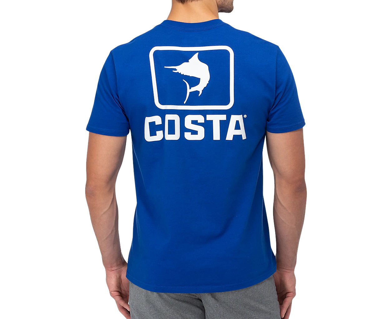 Costa Del Mar Emblem Marlin Shirt RoyalBlue M