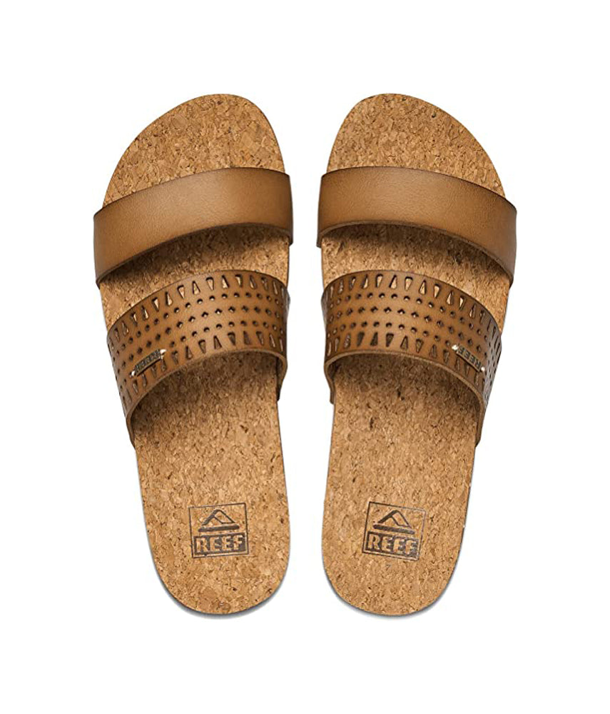 Reef Cushion Vista Perf Womens Sandal Coffee 7