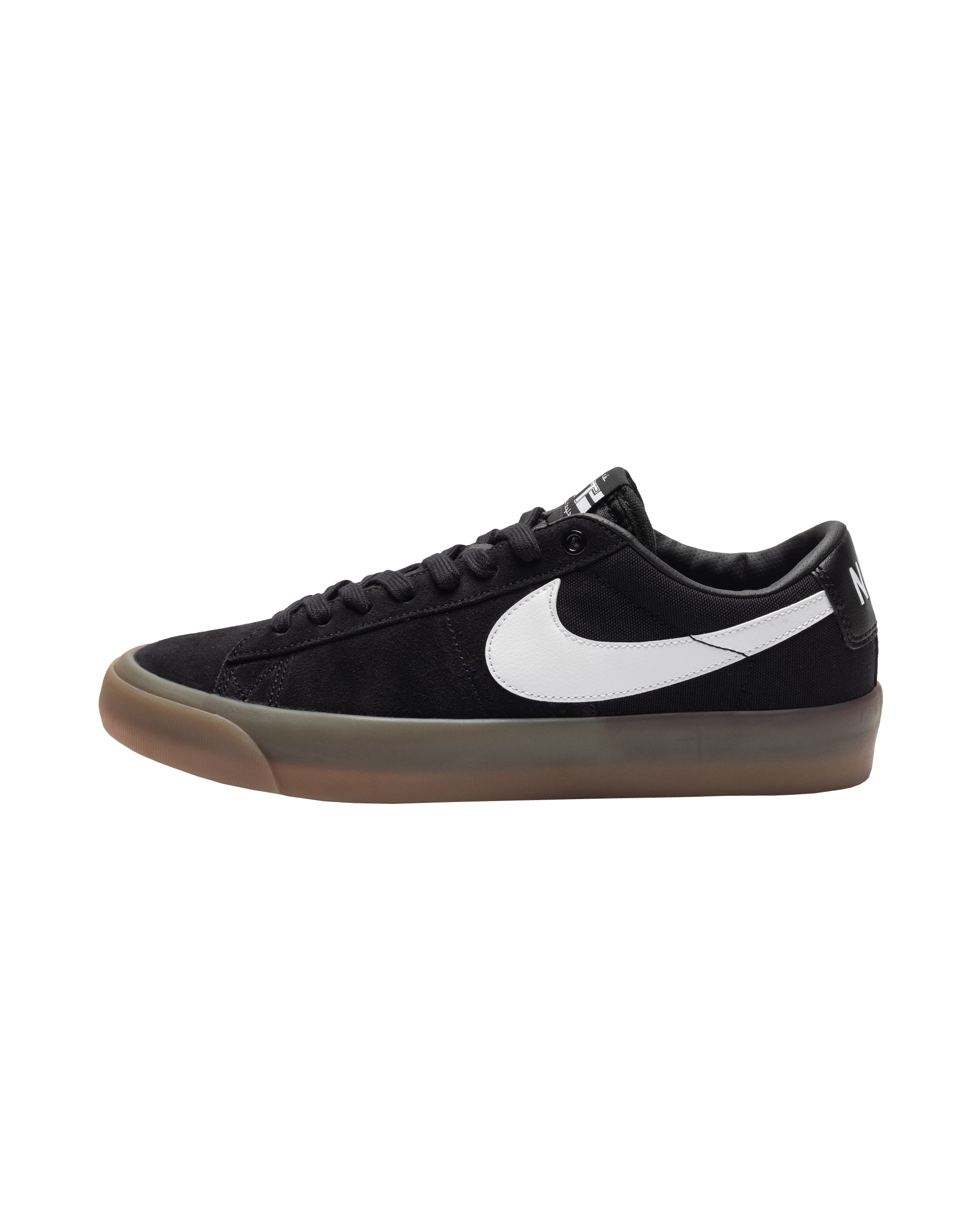 Nike SB Zoom Blazer Low Pro GT 004-Black/White/Gum 8.5