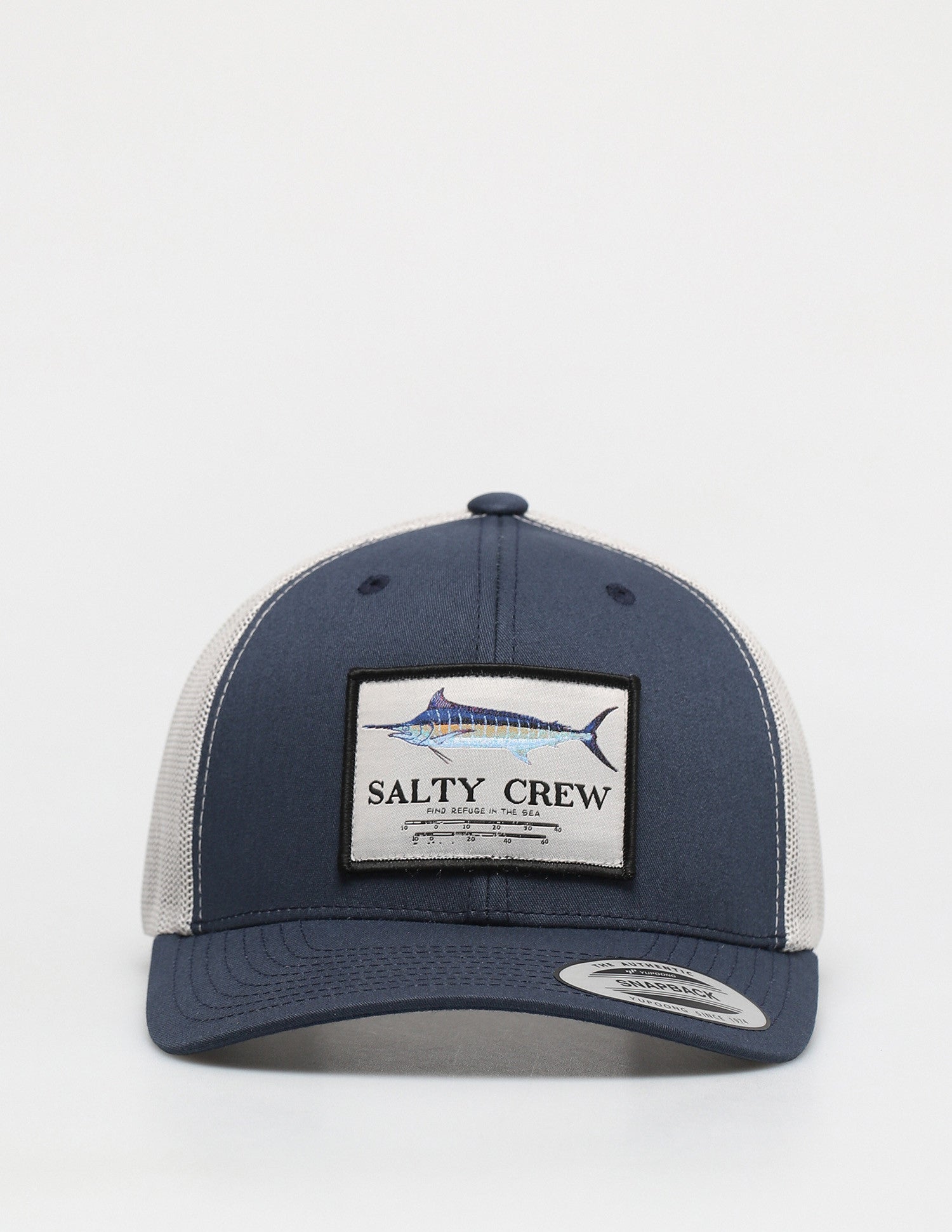 Salty Crew Marlin Mount Trucker Hat Navy/Silver OS
