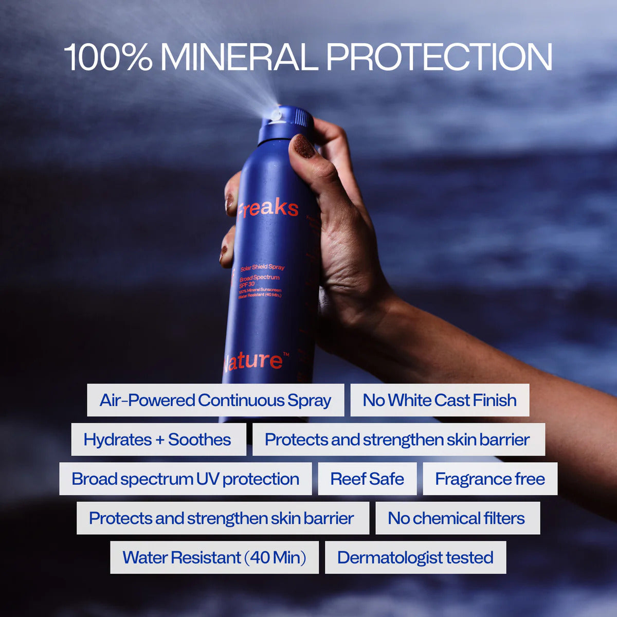 Freaks Of Nature Solar Shield Spray SPF30