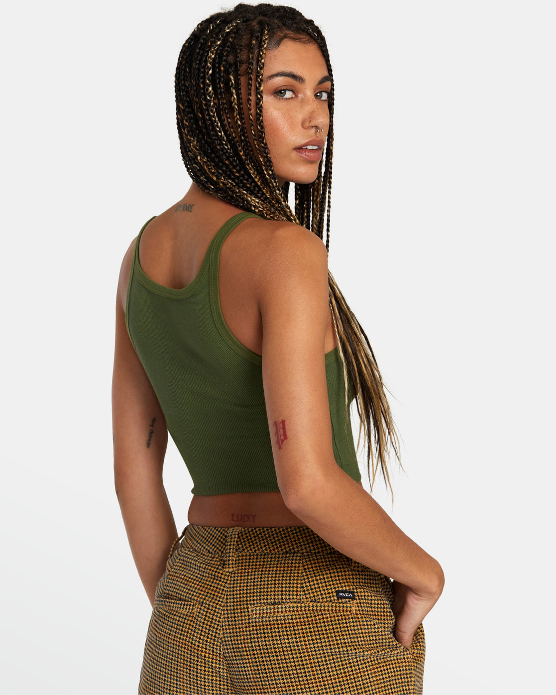 RVCA Slide Tank Top GQQ0 L
