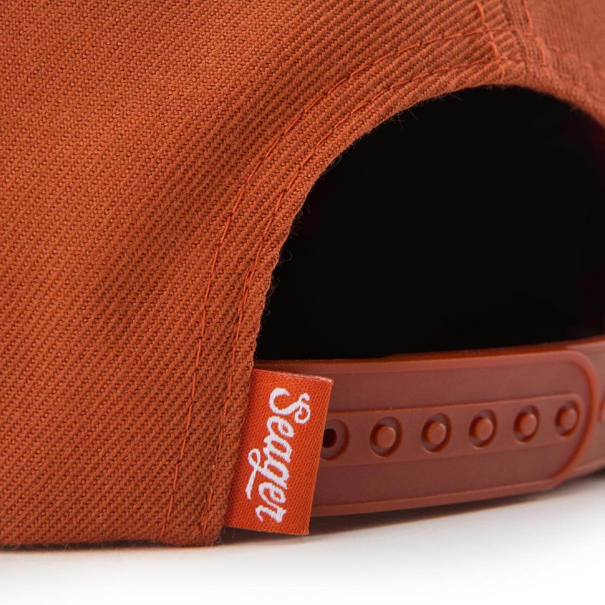 Seager Sportsman Hat Orange OS